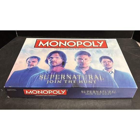 Monopoly Super Natural Join The Hunt Collectors Edition Complete Board Game 2015 - Picture 10 of 12